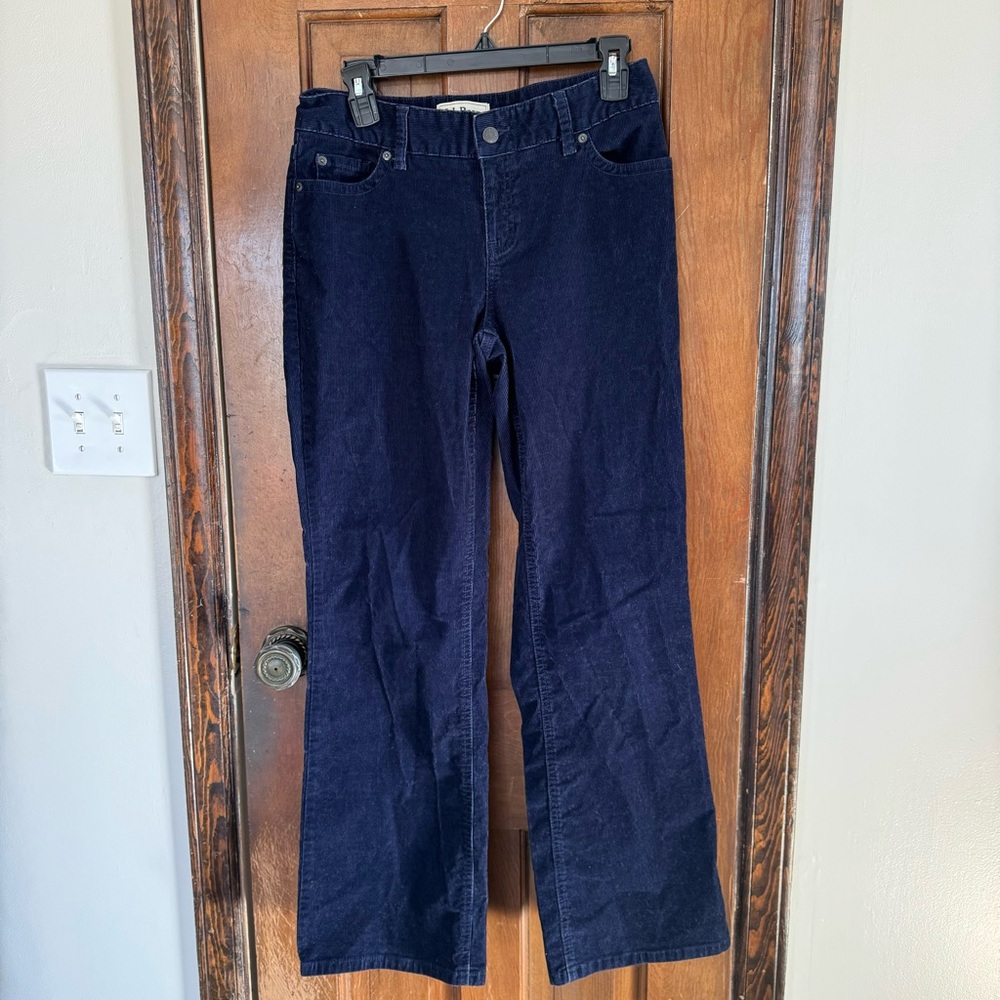 Women's L.L. Bean Everyday Corduroy Pants Sz 4